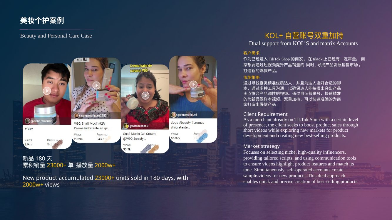 TikTok Shop global operations dashboard